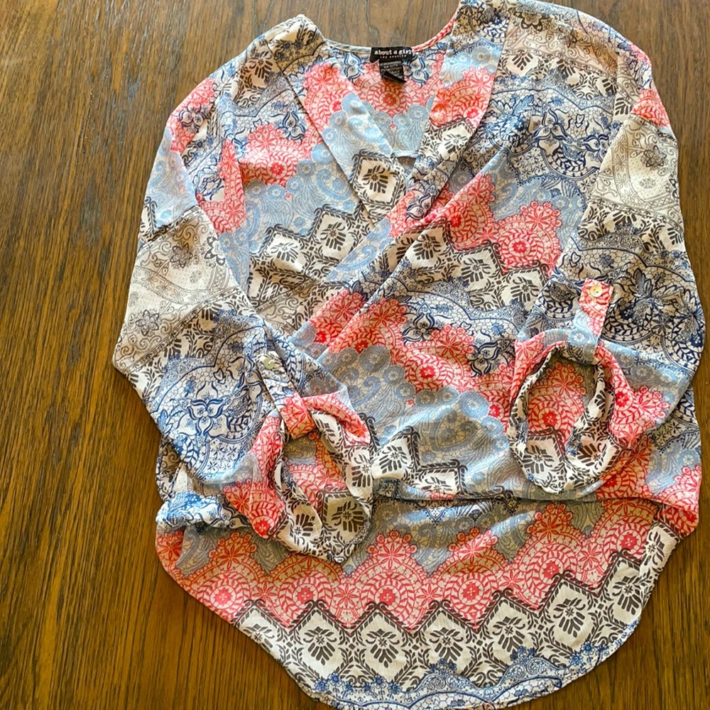Printed blouse